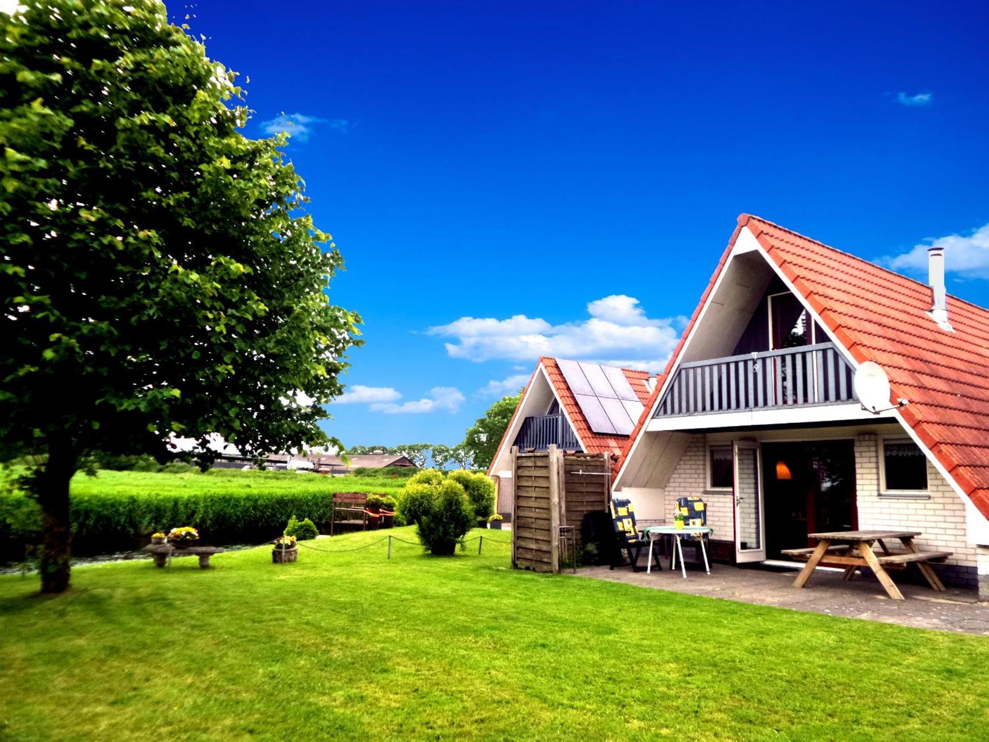 Leonie 6 Pers Holiday Home With A Large Garden Close To The Lauwersmeer Anjum Exterior photo